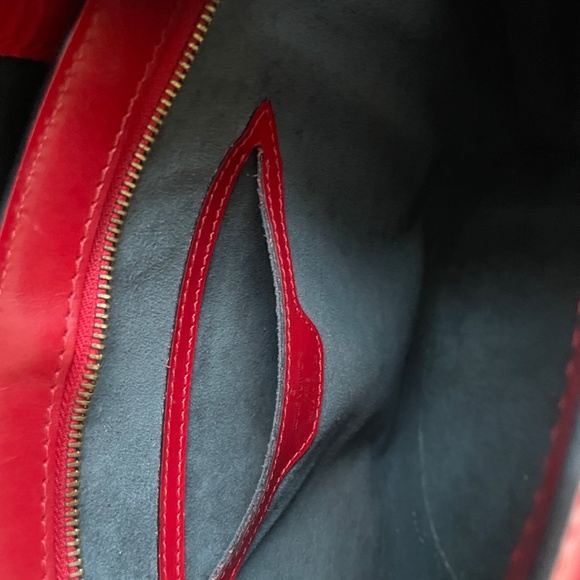 LOUIS VUITTON - SAINT JACQUES - RED PURSE - Picture 15 of 16